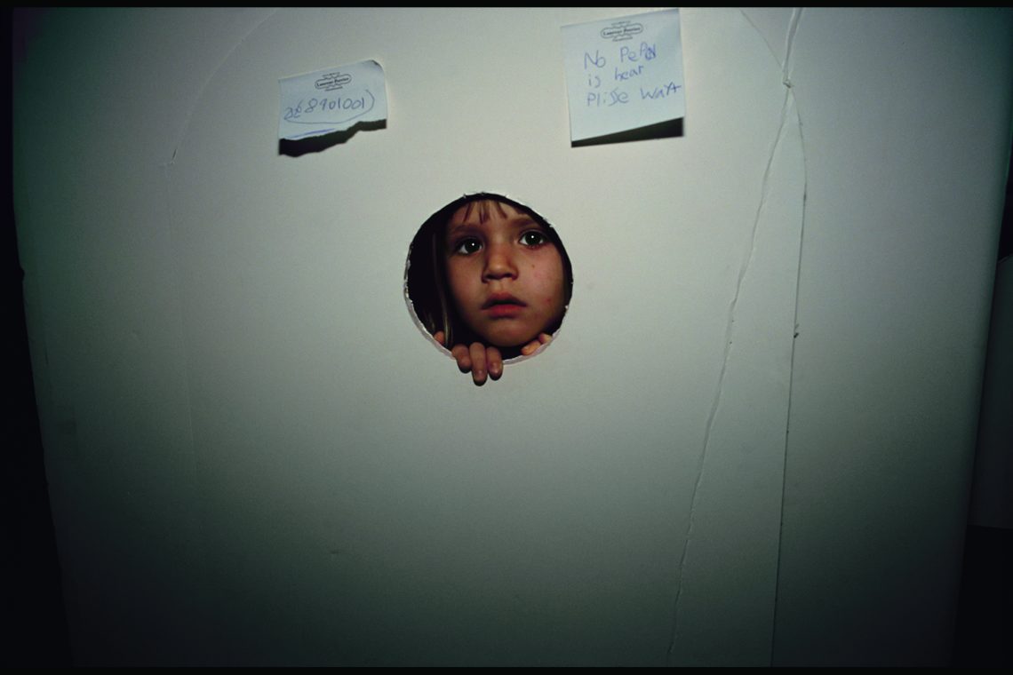 Nan Goldin Nikki in a box © Nan Goldin Courtesy Gagosian
