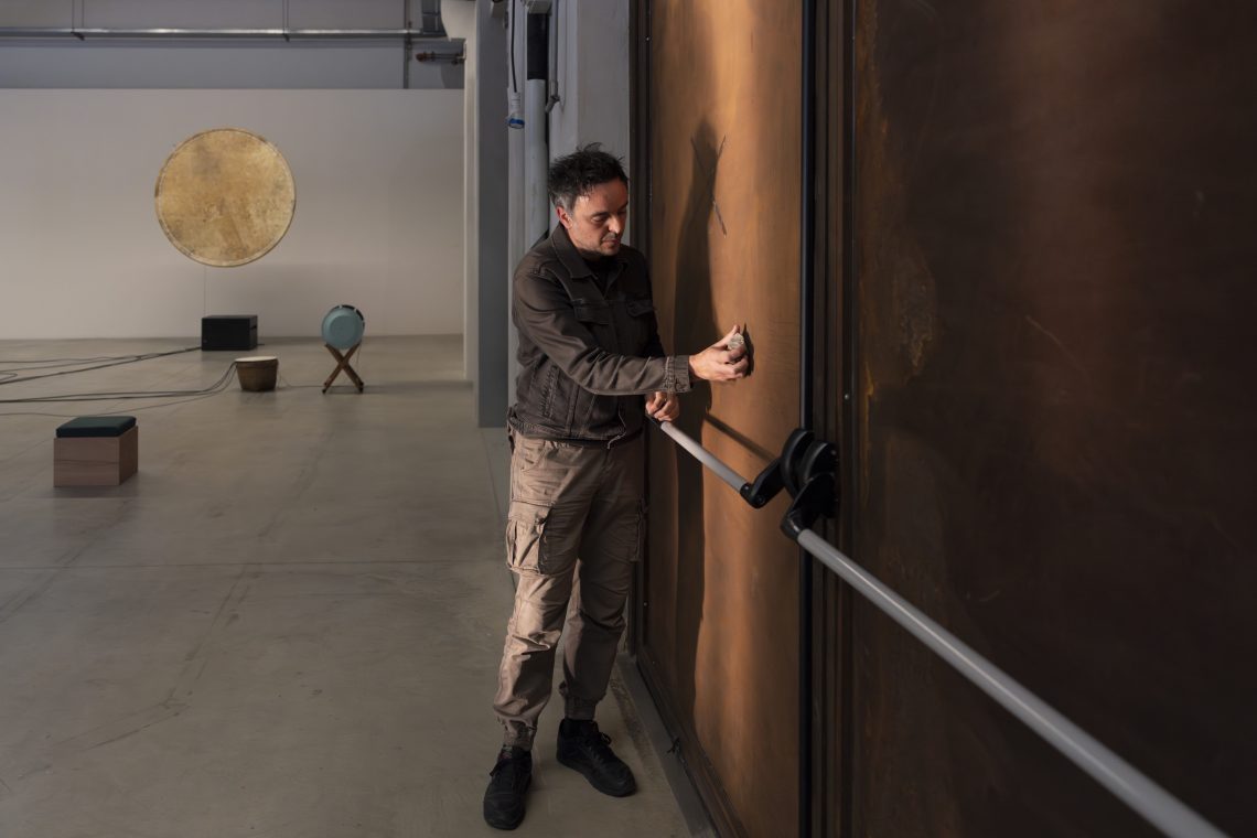Activation by Enrico Malatesta, 2025 Courtesy Pirelli HangarBicocca Photo Lorenzo Palmieri