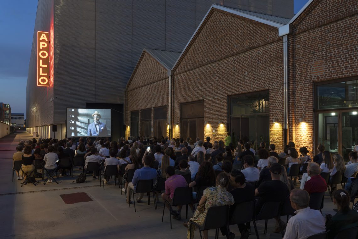 The Apollo. Screening of Roger Ross Williams’ documentary film, 2024 Courtesy Pirelli HangarBicocca Photo: Lorenzo Palmieri