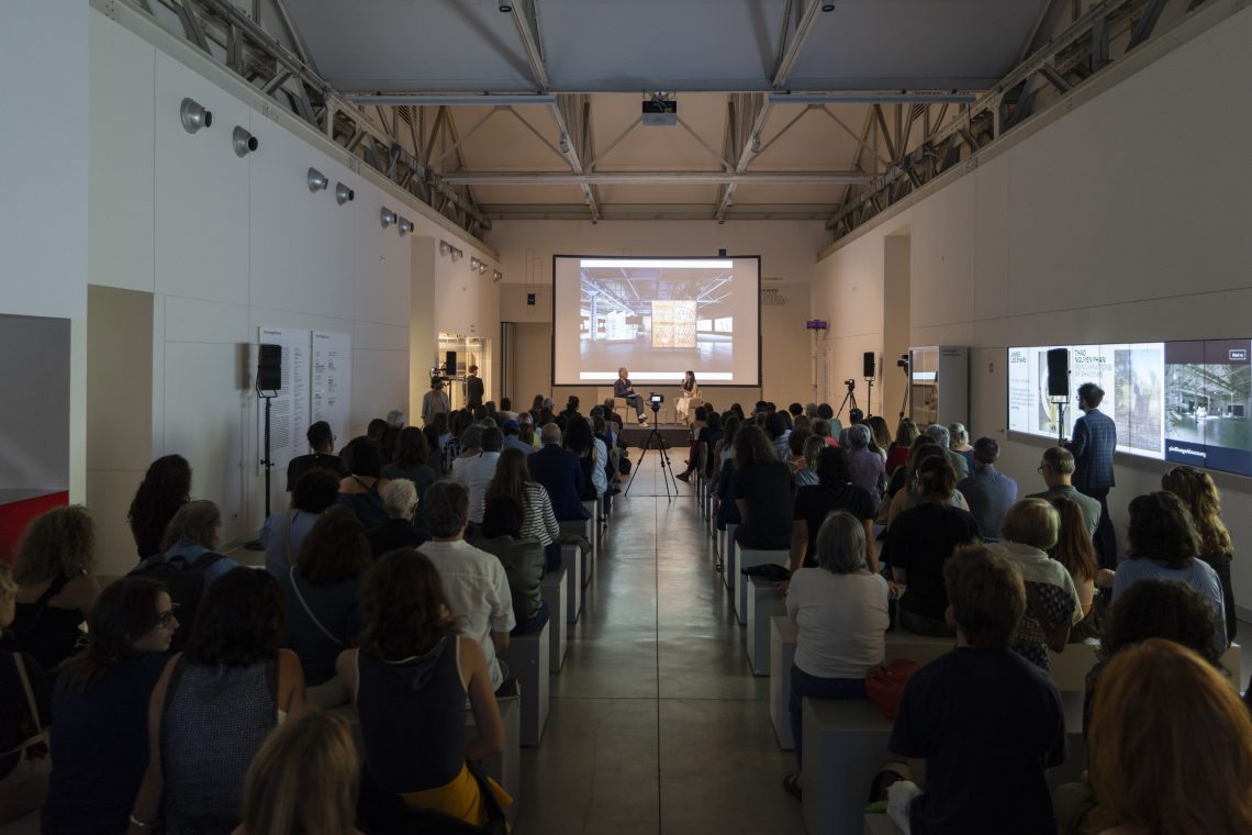 Thao Nguyen Phan in conversation with Jaap Guldemond, 2023 Courtesy Pirelli HangarBicocca Photo Lorenzo Palmieri