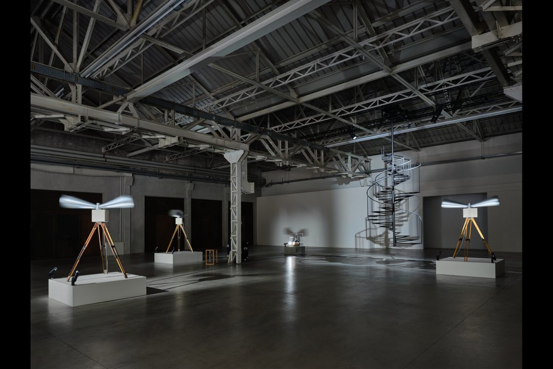 Yuko Mohri You Locked Me Up in a Grave, You Owe Me at Least the Peace of a Grave, 2018 Installation view, Pirelli HangarBicocca, Milan, 2025 Courtesy the artist and Pirelli HangarBicocca, Milan Photo Agostino Osio