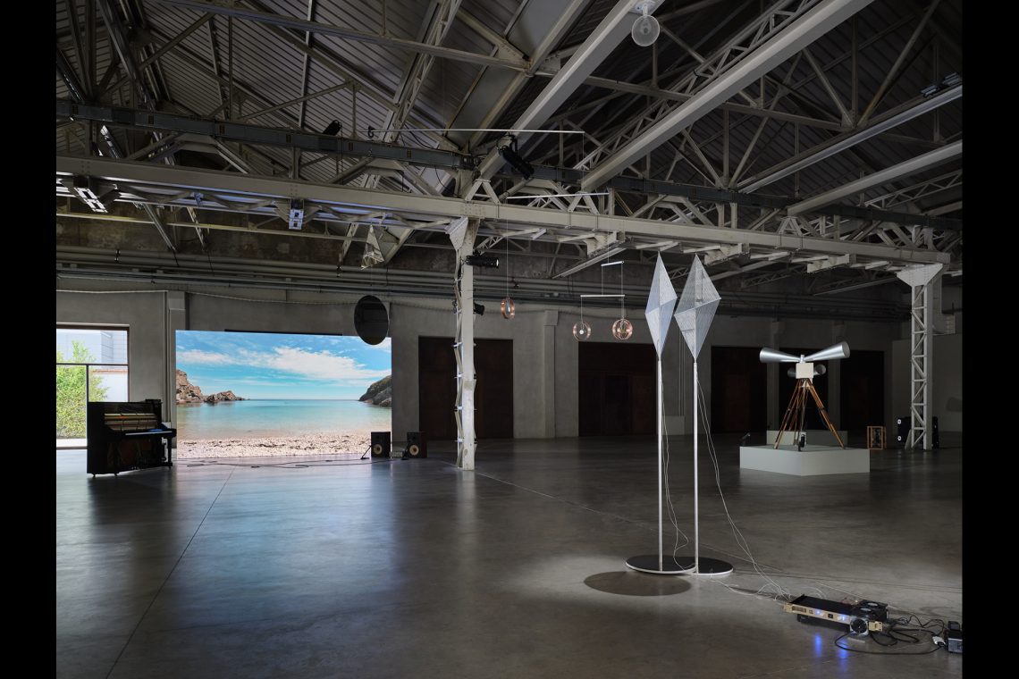 Yuko Mohri “Entanglements” Exhibition view, Pirelli HangarBicocca, Milan, 2025 Courtesy the artist and Pirelli HangarBicocca, Milan Photo Agostino Osio