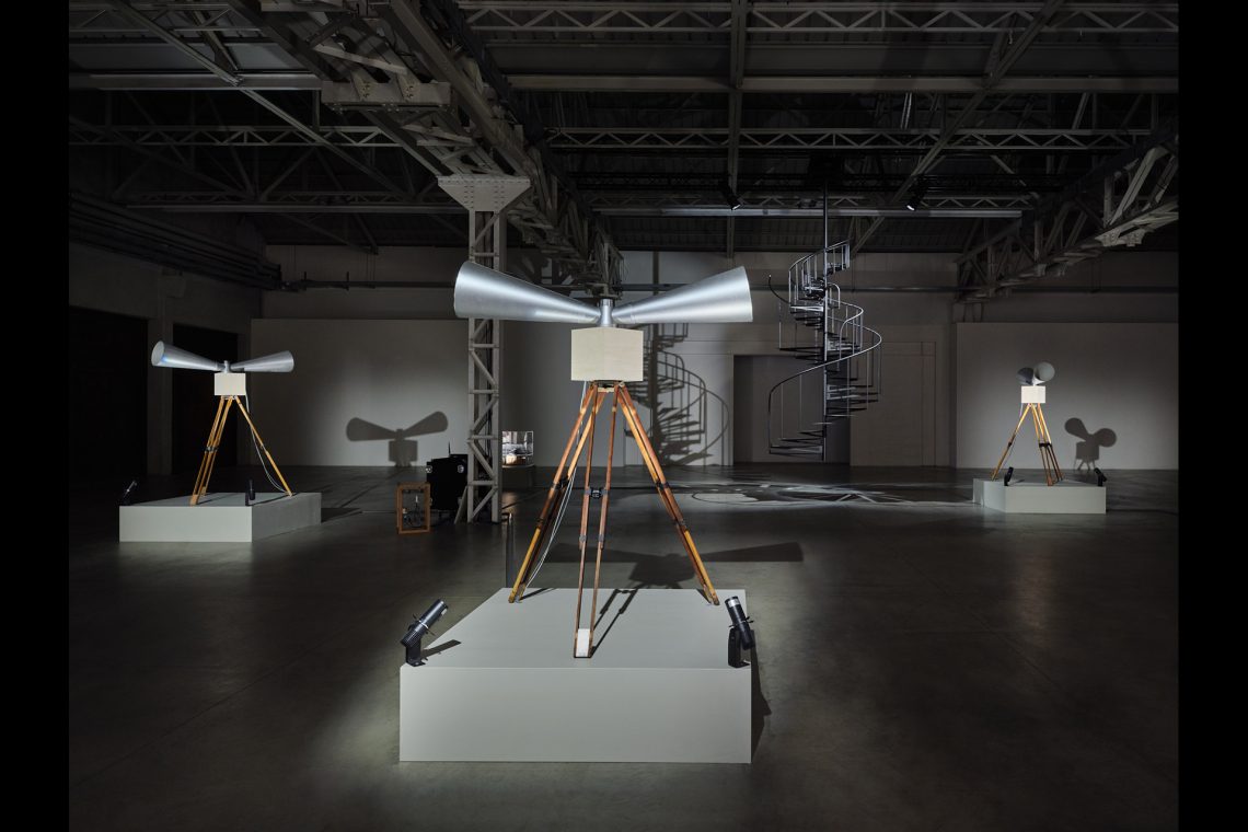 Yuko Mohri You Locked Me Up in a Grave, You Owe Me at Least the Peace of a Grave, 2018 Installation view, Pirelli HangarBicocca, Milan, 2025 Courtesy the artist and Pirelli HangarBicocca, Milan Photo Agostino Osio