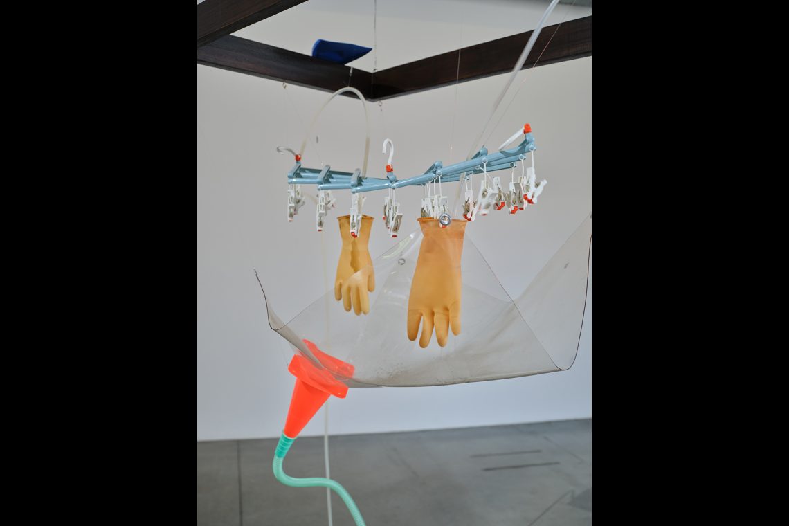 Yuko Mohri Moré Moré (Leaky): Variations (Flow #1, Flow #2, Flow #3), 2018 (detail) Installation view, Pirelli HangarBicocca, Milan, 2025 Courtesy the artist and Pirelli HangarBicocca, Milan Photo Agostino Osio