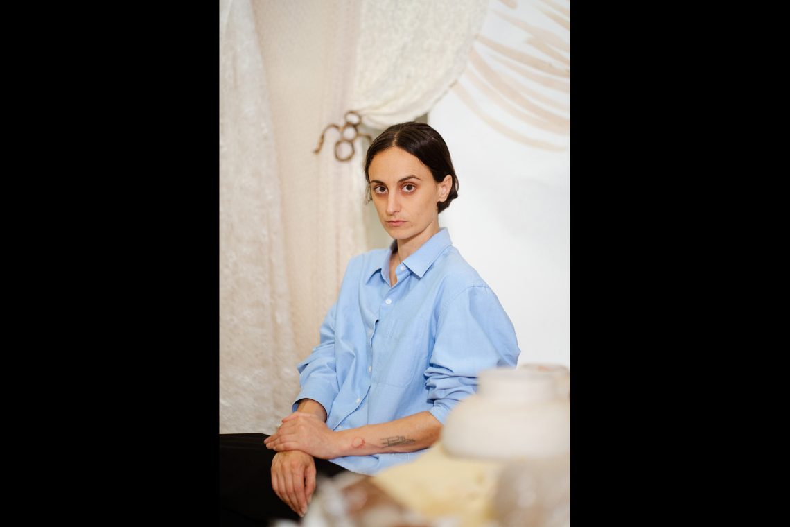 Benni Bosetto Portrait of the artist Photo Alberto Nidola