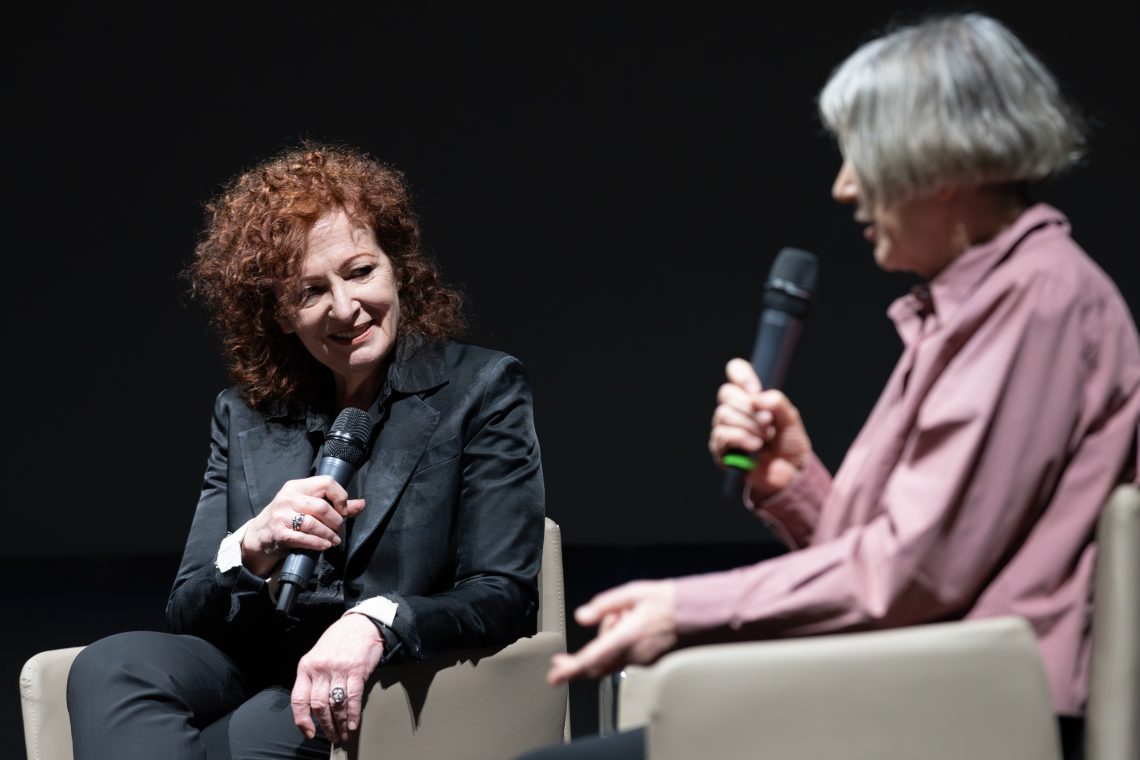 An evening with Nan Goldin and Vivienne DaAn evening with Nan Goldin and Vivienne Dick, Pirelli HangarBicocca, Milan. Courtesy the artist and Pirelli HangarBicocca. Photo Lorenzo Palmieriick, Pirelli HangarBicoca, Milan. Courtesy the artist and Pirelli HangarBicocca. Photo Lorenzo Palmieri