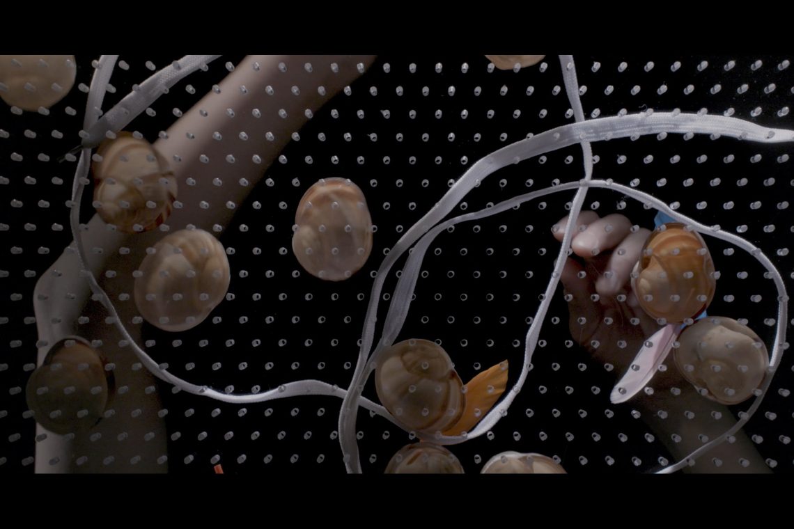 Aki Sasamoto Point Refection (video), 2023 (video still) Single-channel video, color, sound, 23’29” Original soundtrack by Matt Baude Courtesy the artist and Bortolami, New York