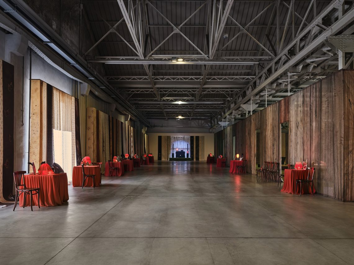 Benni Bosetto “Rebecca” Veduta della mostra, Pirelli HangarBicocca, Milano, 2026 Courtesy l’artista e Pirelli HangarBicocca, Milano Foto Agostino Osio