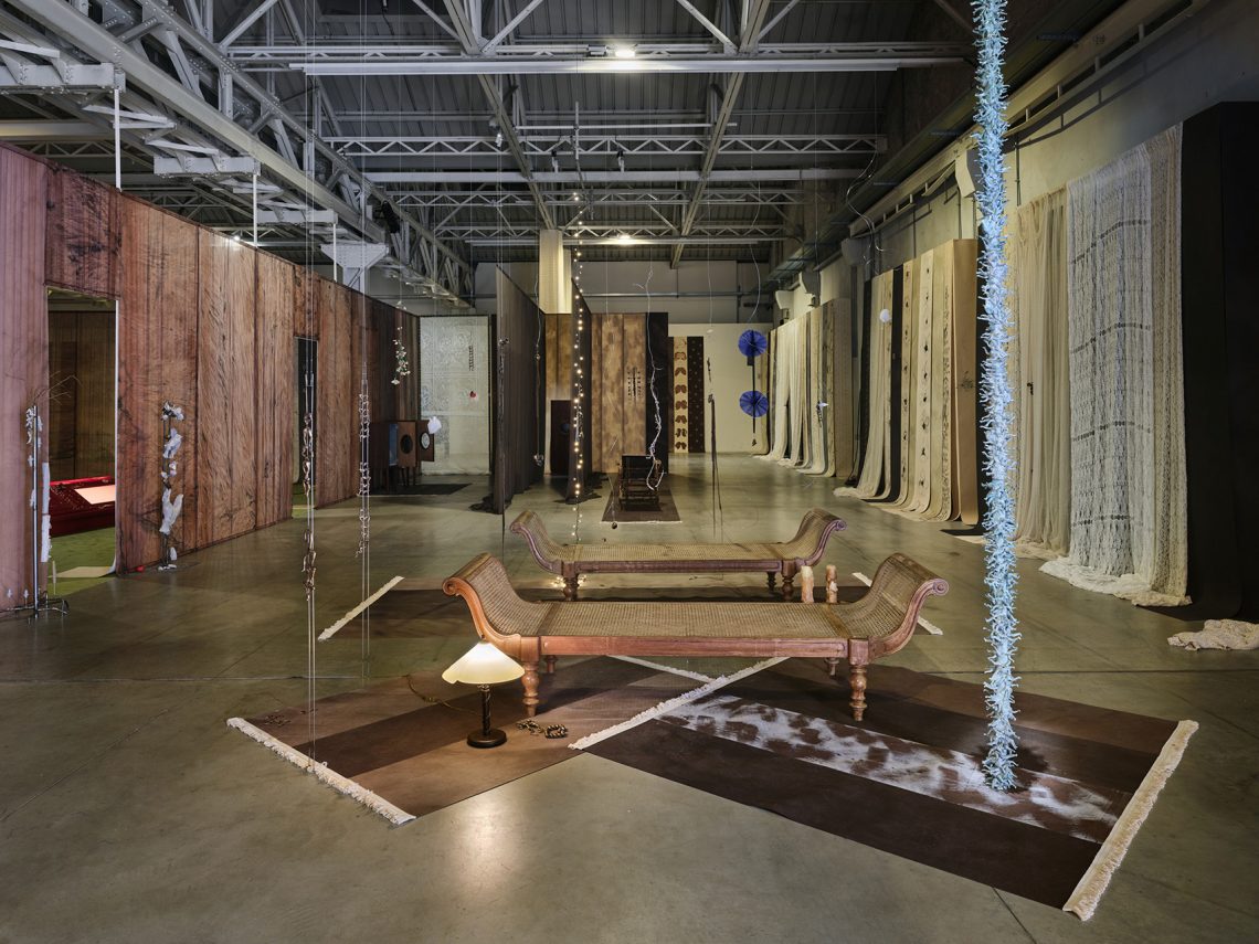 Benni Bosetto “Rebecca” Veduta della mostra, Pirelli HangarBicocca, Milano, 2026 Courtesy l’artista e Pirelli HangarBicocca, Milano Foto Agostino Osio