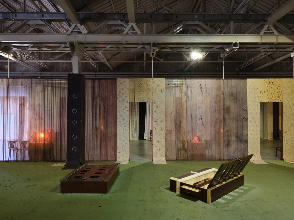 Benni Bosetto “Rebecca” Veduta della mostra, Pirelli HangarBicocca, Milano, 2026 Courtesy l’artista e Pirelli HangarBicocca, Milano Foto Agostino Osio