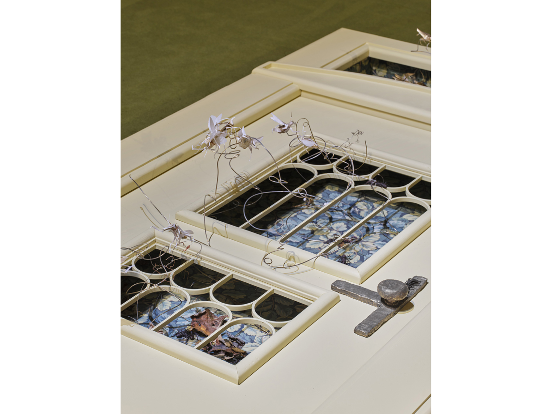 Benni Bosetto Porta sussurri (detail), 2026 Veduta dell’installazione, Pirelli HangarBicocca, Milano, 2026 Prodotto da Pirelli HangarBicocca Courtesy l’artista e Pirelli HangarBicocca, Milano Foto Agostino Osio