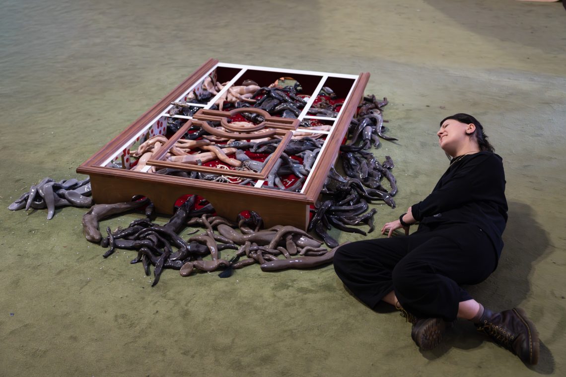 Program of perfomances by Benni Bosetto. Courtesy the artist and Pirelli HangarBicocca. Photo Lorenzo Palmieri