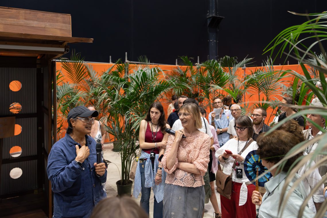 An evening with Rirkrit Tiravanija. Courtesy the artist and Pirelli HangarBicocca. Photo Lorenzo Palmieri