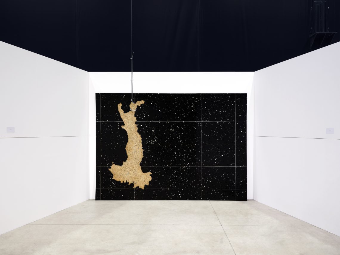 Luciano Fabro Sala Pentagonale, 1970 Installation view, Pirelli HangarBicocca, Milan, 2026 Reconstruction by Silvia Fabro (Archivio Luciano e Carla Fabro) Courtesy Pirelli HangarBicocca, Milan Photo Agostino Osio